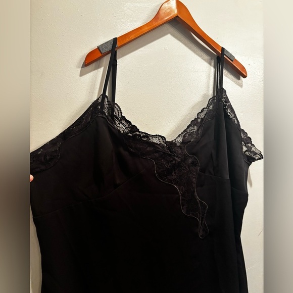 Princess Polly Black Lace Mini Dress slip short vacation fancy lace - Picture 5 of 12